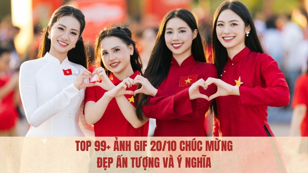 Top 99+ ảnh GIF 20/10 chúc mừng đẹp ấn tượng và ý nghĩa